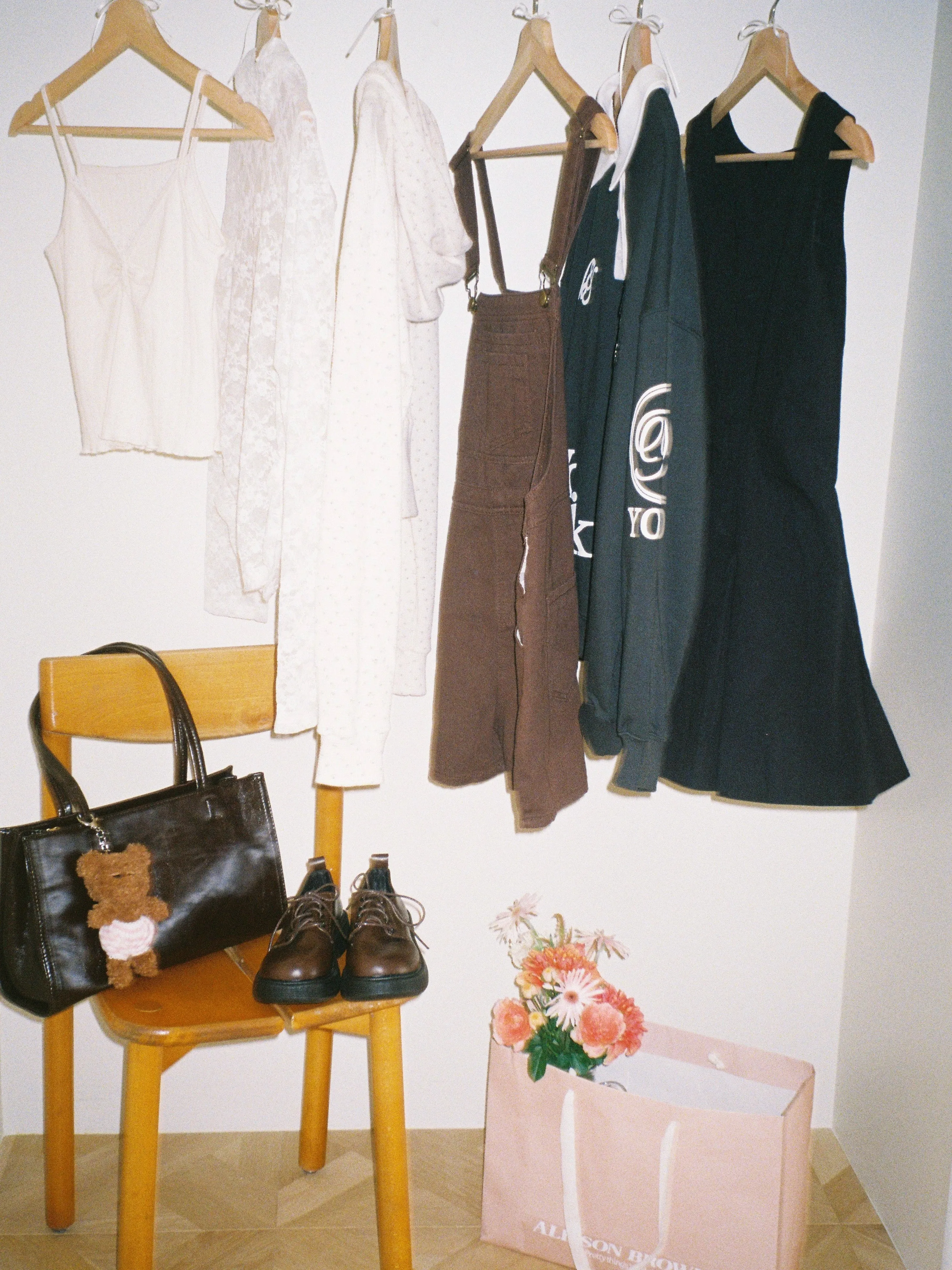Chocolate Overall Shorts