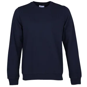 Classic Organic Unisex Sweatshirt, Navy Blue