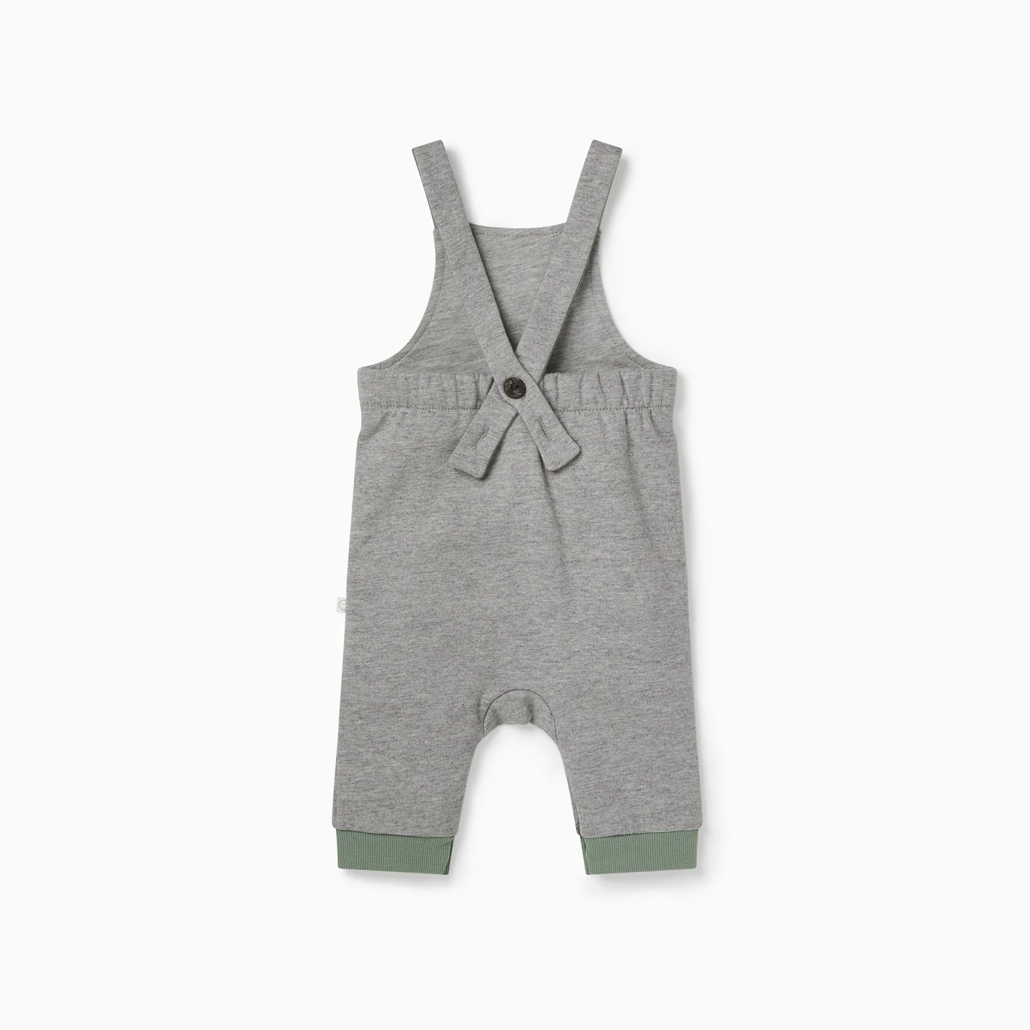 Cloud Dungarees & Roll Neck Bodysuit Outfit