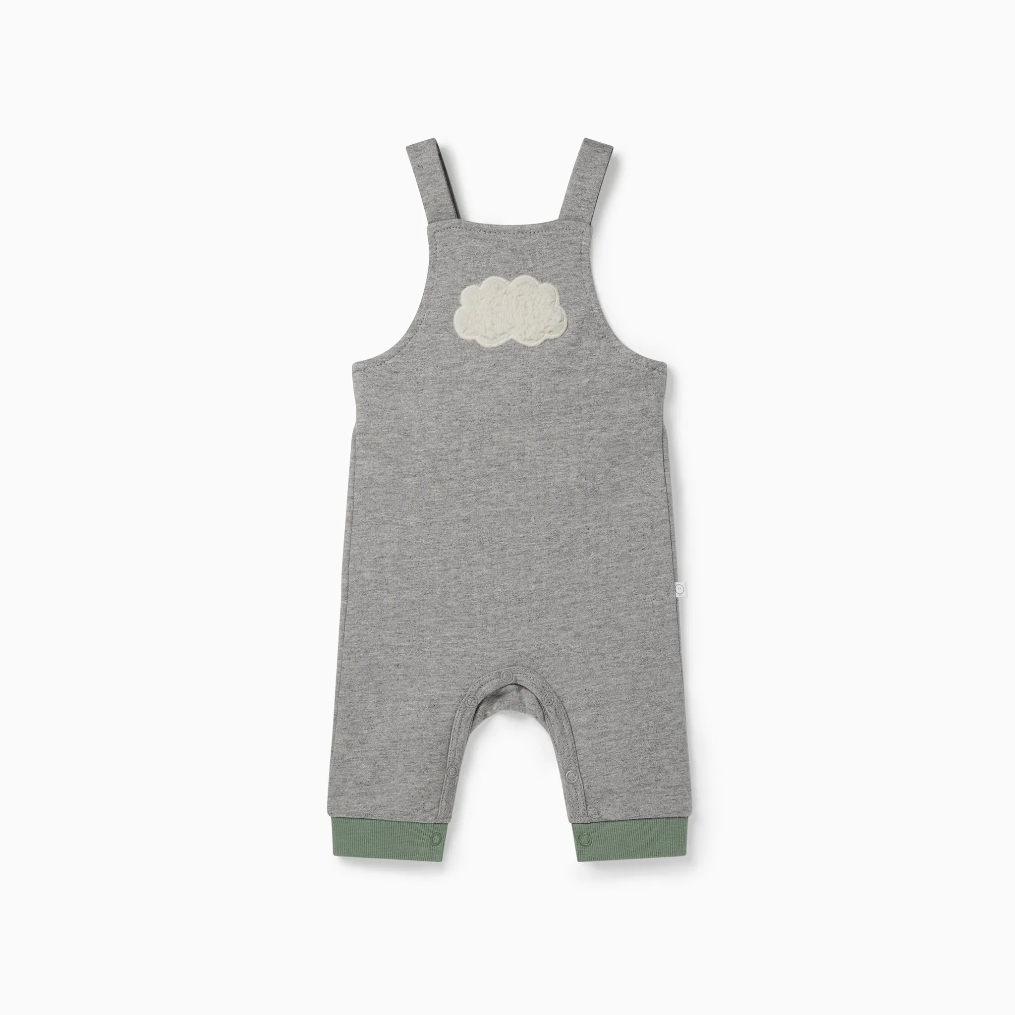 Cloud Dungarees & Roll Neck Bodysuit Outfit