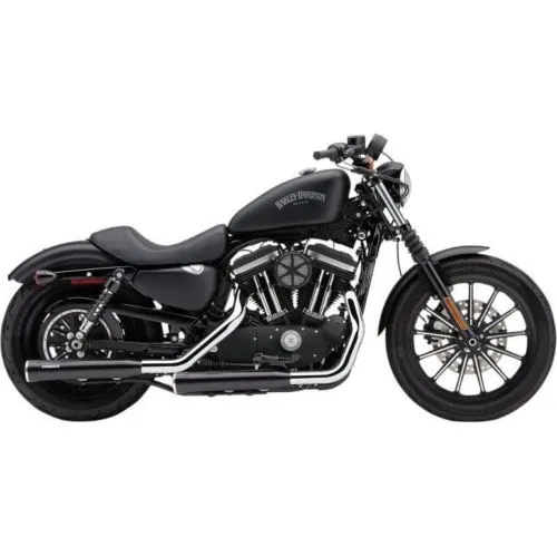 Cobra 6053B 3" Slip-On RPT Exhaust Mufflers Harley Breakout FXSB/FXSBSE - Black