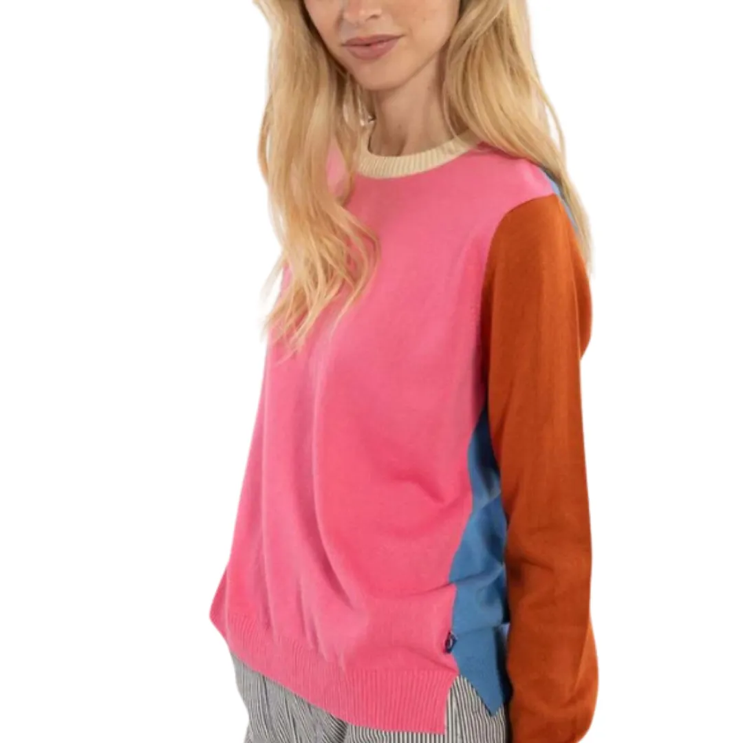 Daneblocks Cotton Knit Sweater - WAS $129.95