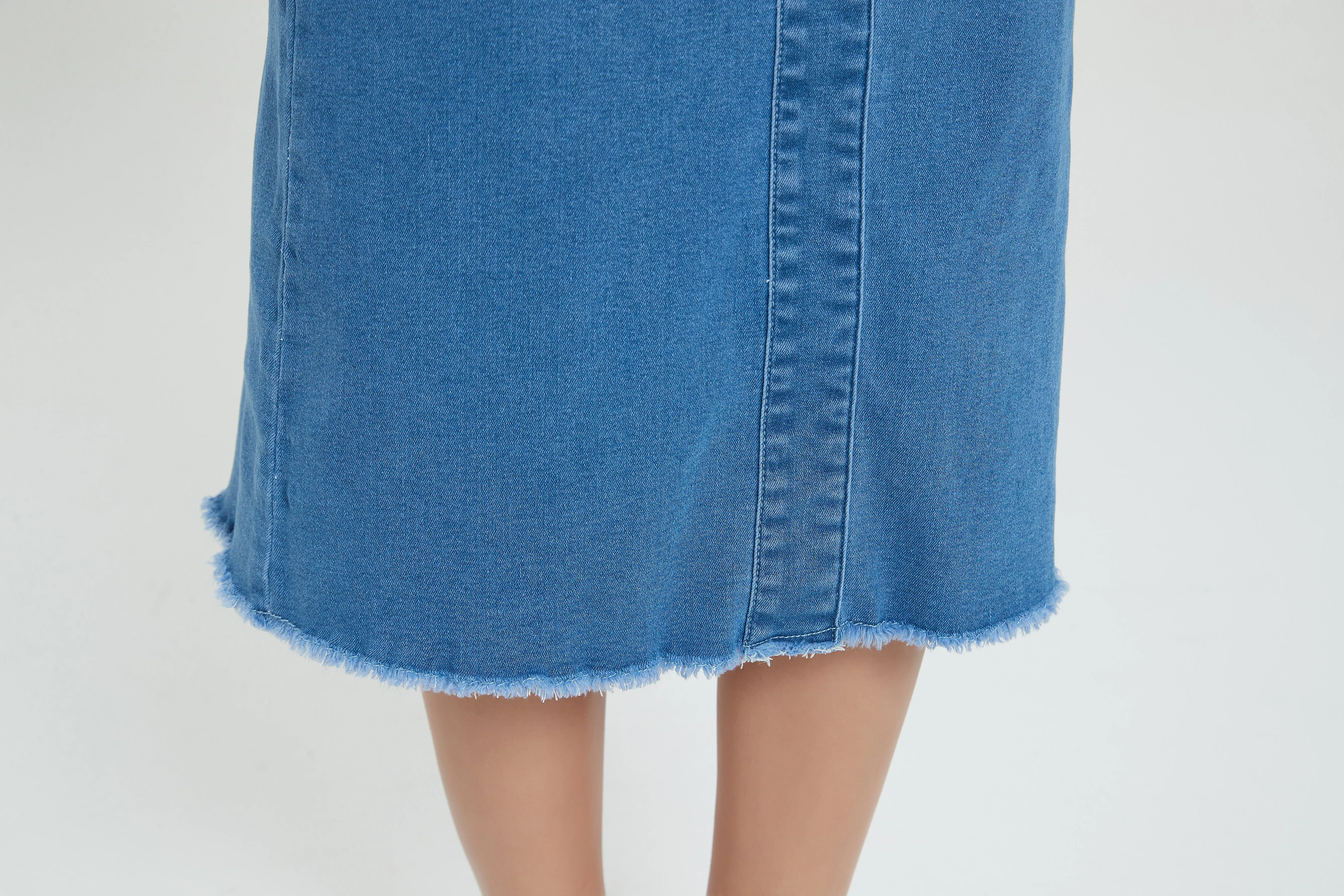 DENIM OVERALL DRESS byMM