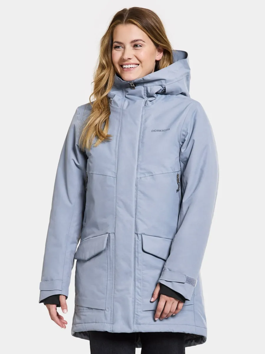 Didriksons Women&#x27;s Frida Parka 7 Black | Buy Didriksons Women&#x27;s Frida Parka 7 Black here | Outnorth