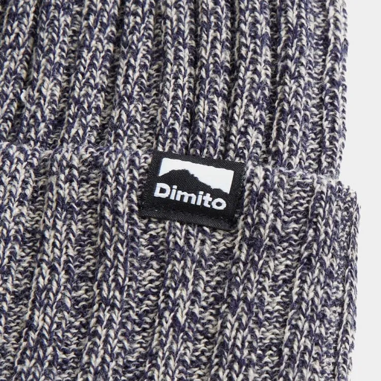 Dimito Mix Knit Beanie-GREY