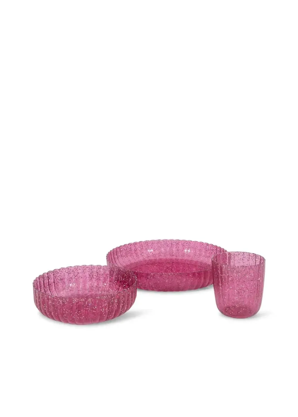 Dinner set glitter - Sparkling Sangria