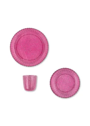 Dinner set glitter - Sparkling Sangria