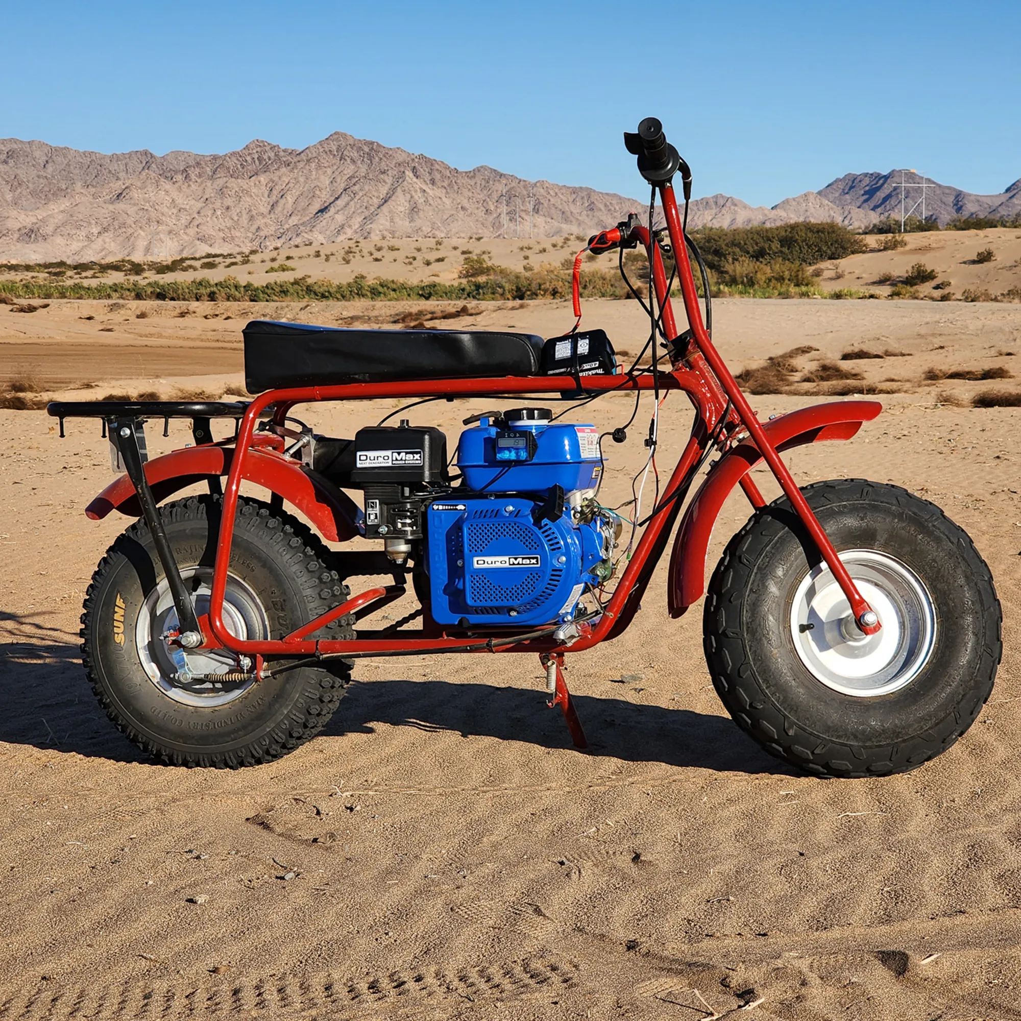 DuroMax XP7HP 208cc 3/4" Shaft Recoil Start Horizontal Gas Powered Engine