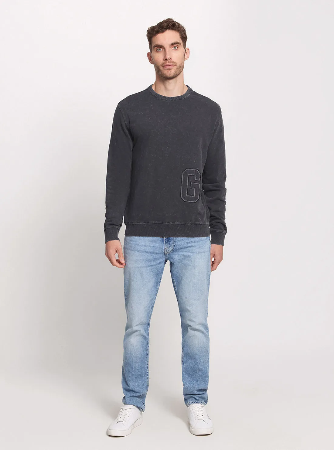 Eco Black Logo Jumper