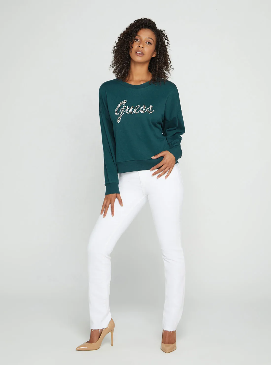 Eco Teal Manila Logo Jumper