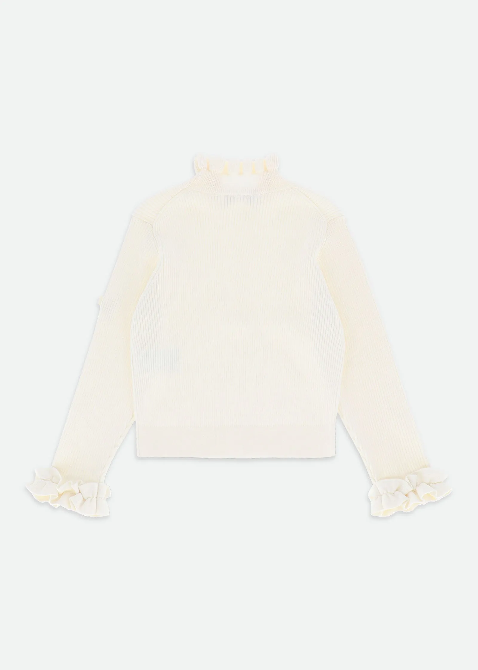 Elma Ribbed Jumper Vanilla