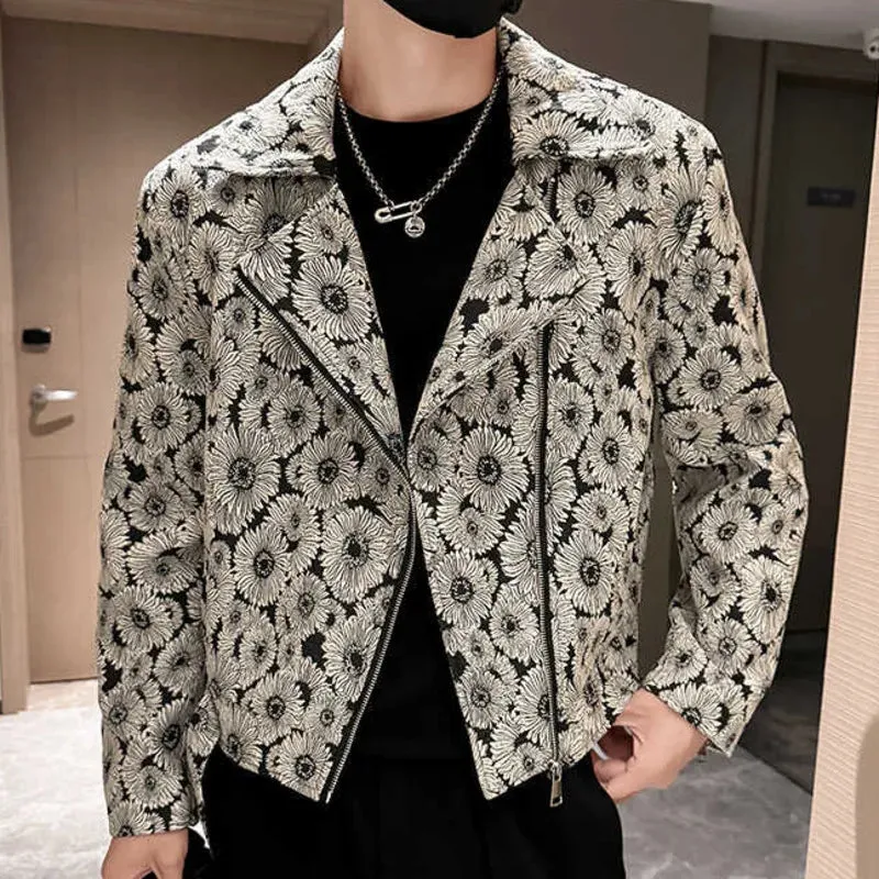 Embroidered Floral Pattern Jacket