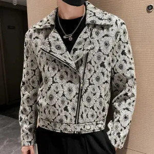 Embroidered Floral Pattern Jacket