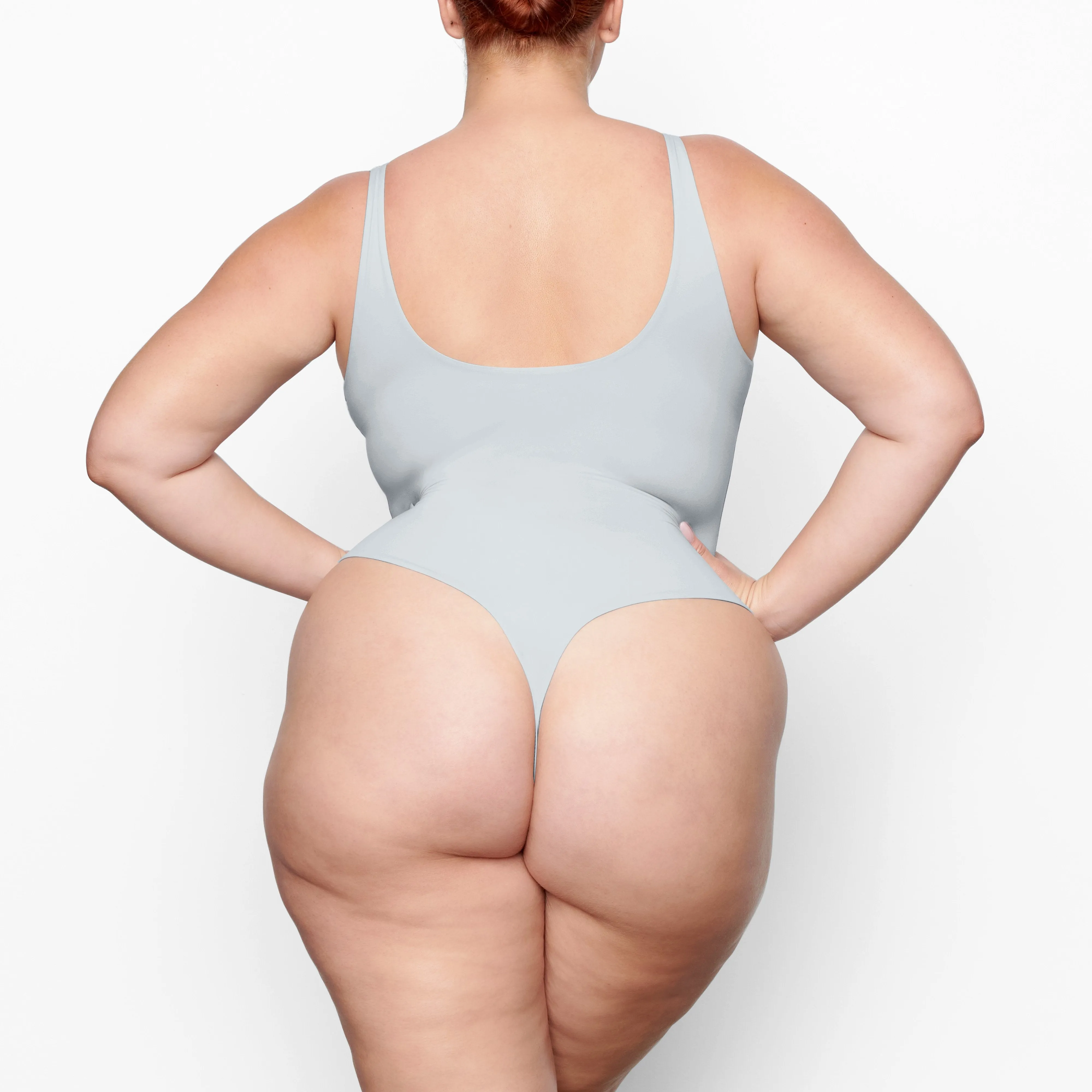 FITS EVERYBODY SQUARE NECK BODYSUIT | SKY