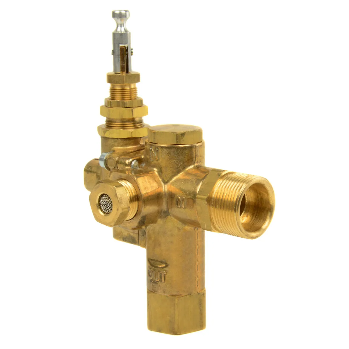 Gas Air Compressor Pilot Unloader Check Valve Combo 95 - 125 PSI 3/4" X 1/2"