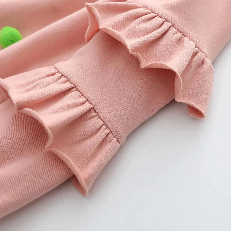 Girls Pom Pom Jumper 2-10 years