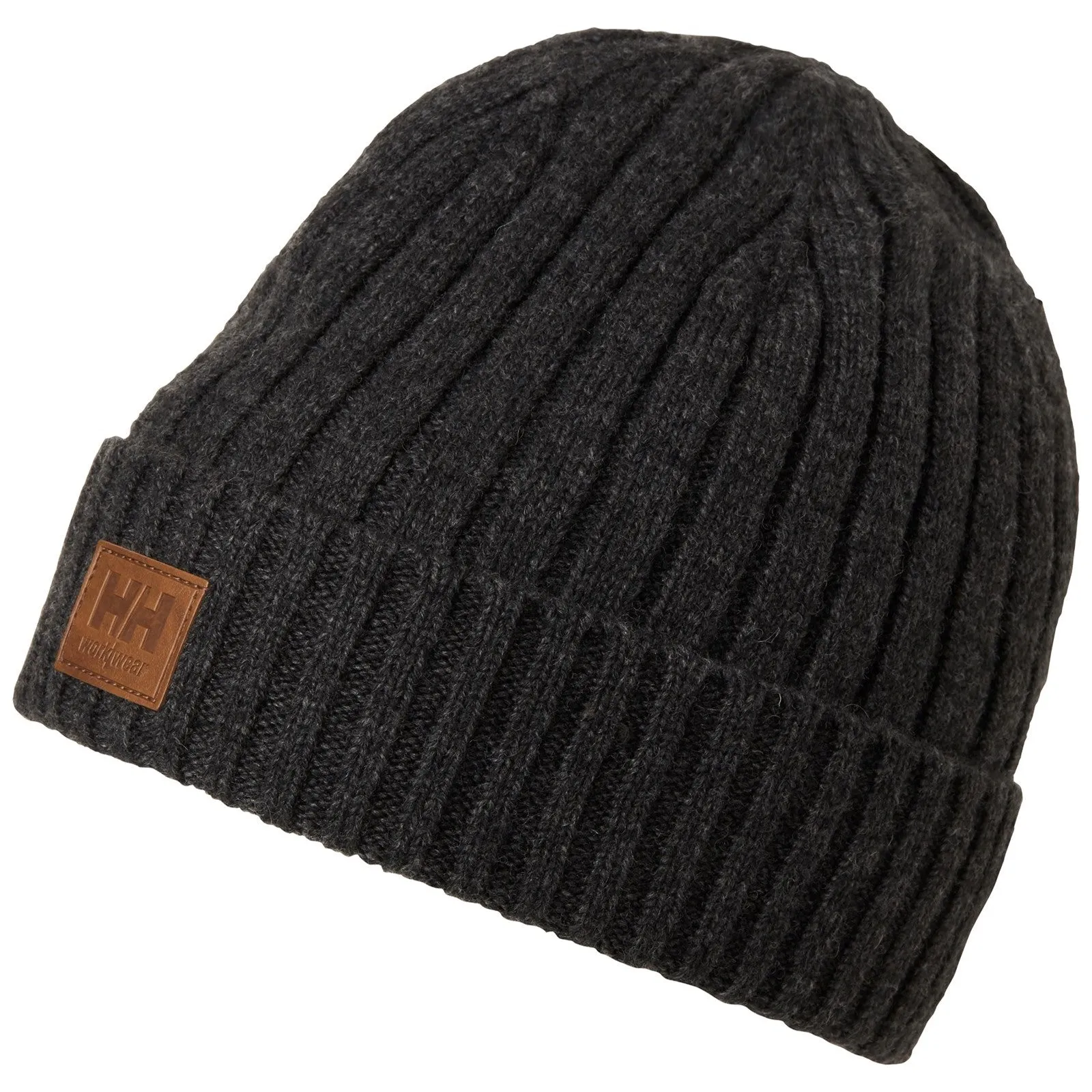 Helly Hansen Workwear Classic Wool Cuff Beanie  Dark Grey