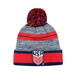 Icon Sports U.S. Soccer USMNT Youth Pom Beanie | USSF48BN-2
