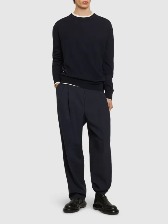 Jil Sander   Superfine wool crewneck jumper 