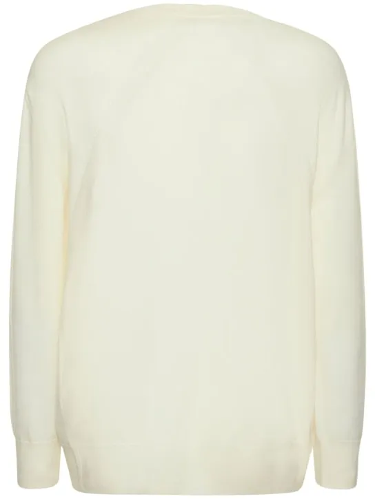 Jil Sander   Superfine wool crewneck jumper 