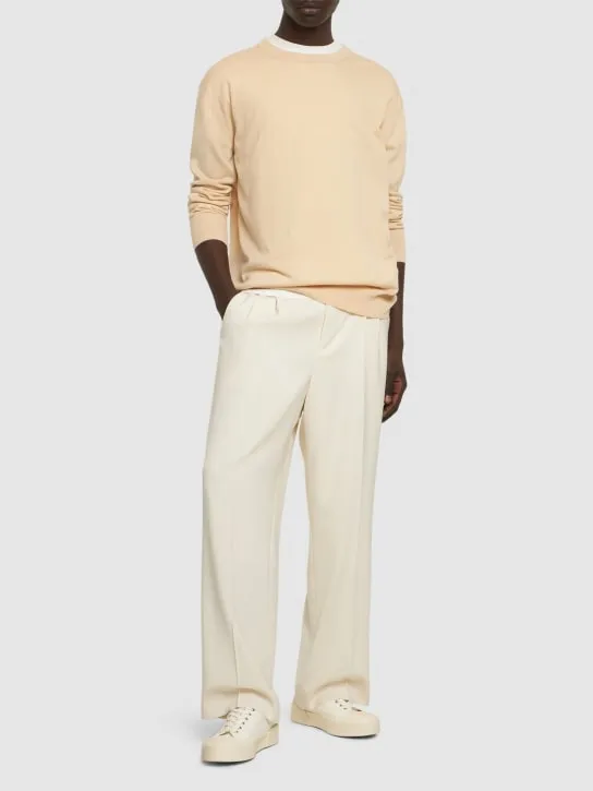 Jil Sander   Superfine wool crewneck jumper 