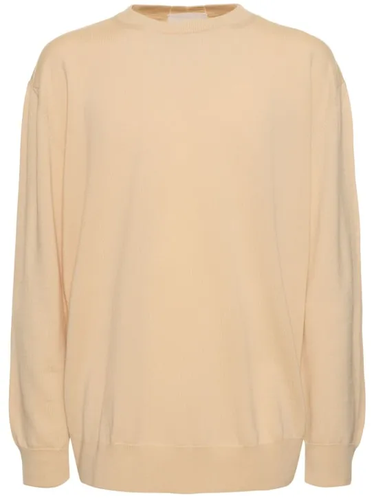 Jil Sander   Superfine wool crewneck jumper 