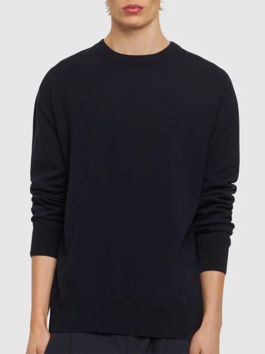 Jil Sander   Superfine wool crewneck jumper 