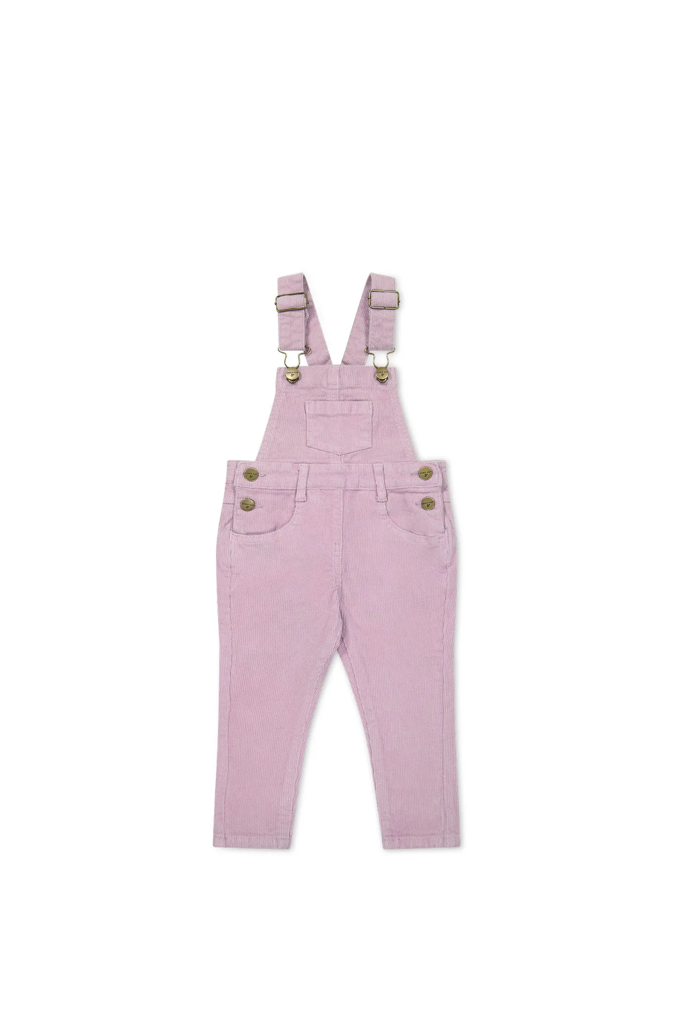 Jordie Cord Overall - Lilac Blush