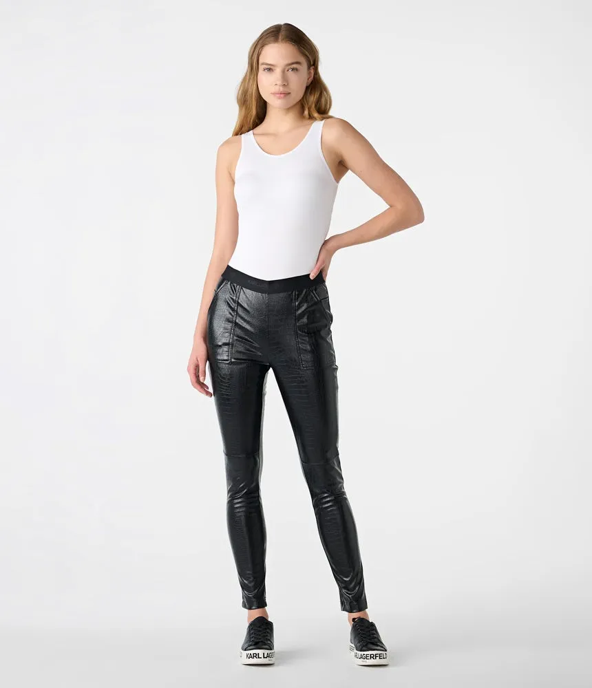 Karl Lagerfeld bodysuit, white