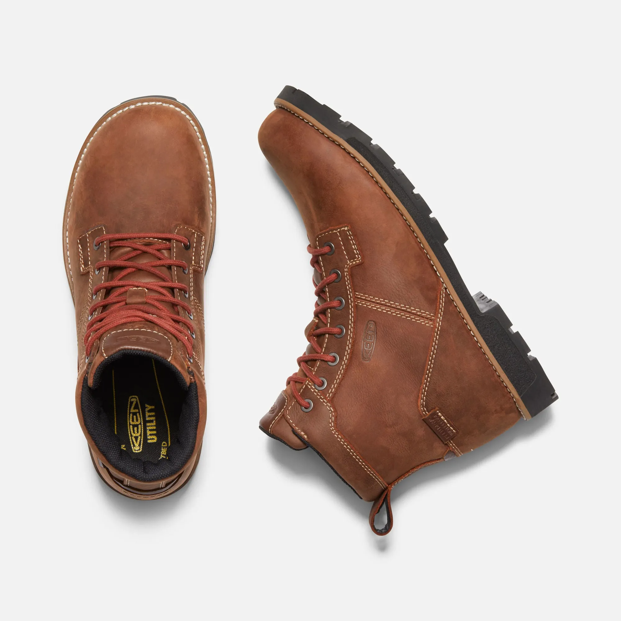 KEEN Men's Seattle 6 Inch Aluminum Toe 1020062D