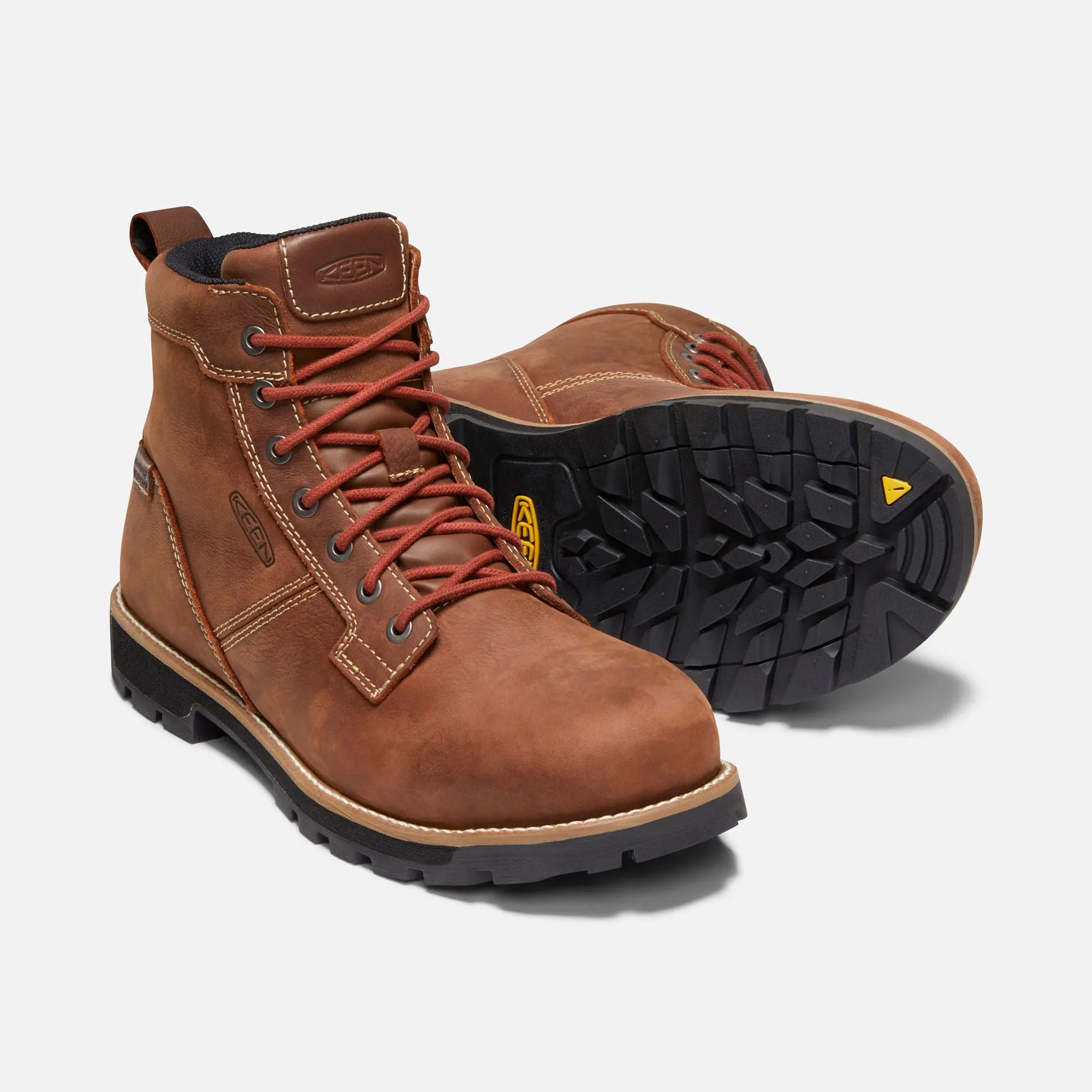KEEN Men's Seattle 6 Inch Aluminum Toe 1020062D