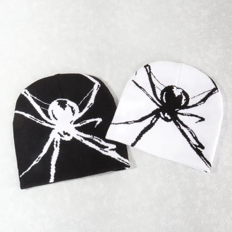 KG Spider print beanie