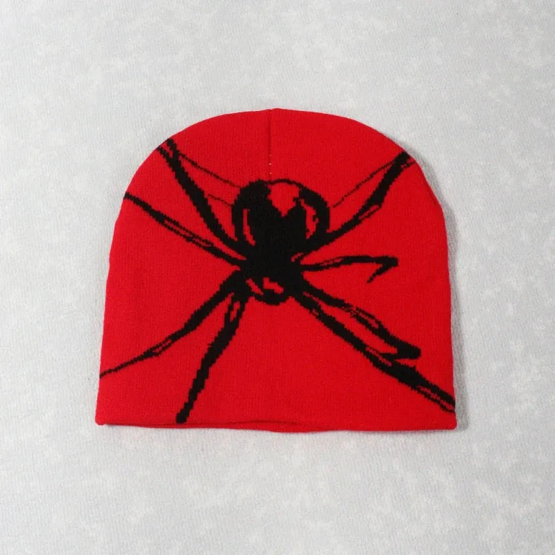 KG Spider print beanie