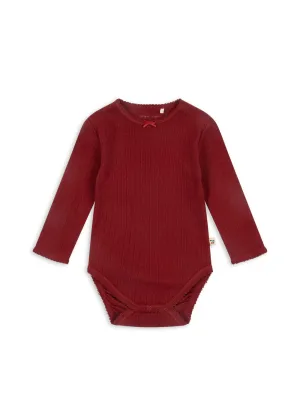 Konges Sløjd Red Dahlia Newborn Minnie Body