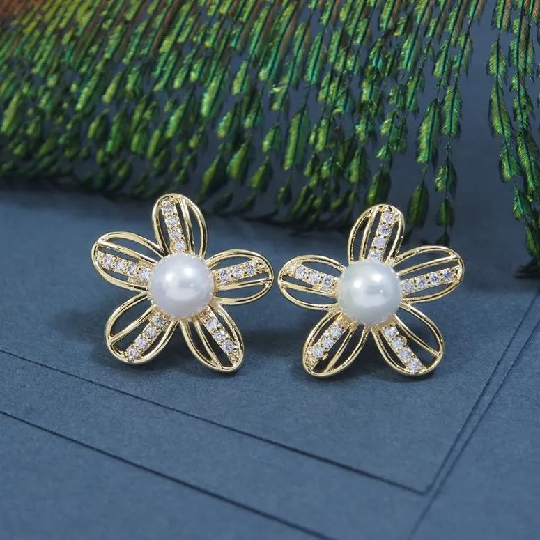 Korean Sparkling Stud Earring