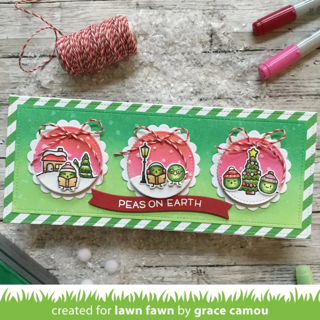 LAWN FAWN: Scalloped Circle Gift Tag | Lawn Cuts Die