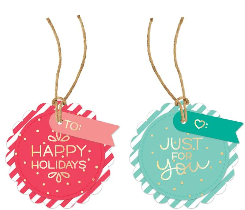 LAWN FAWN: Scalloped Circle Gift Tag | Lawn Cuts Die