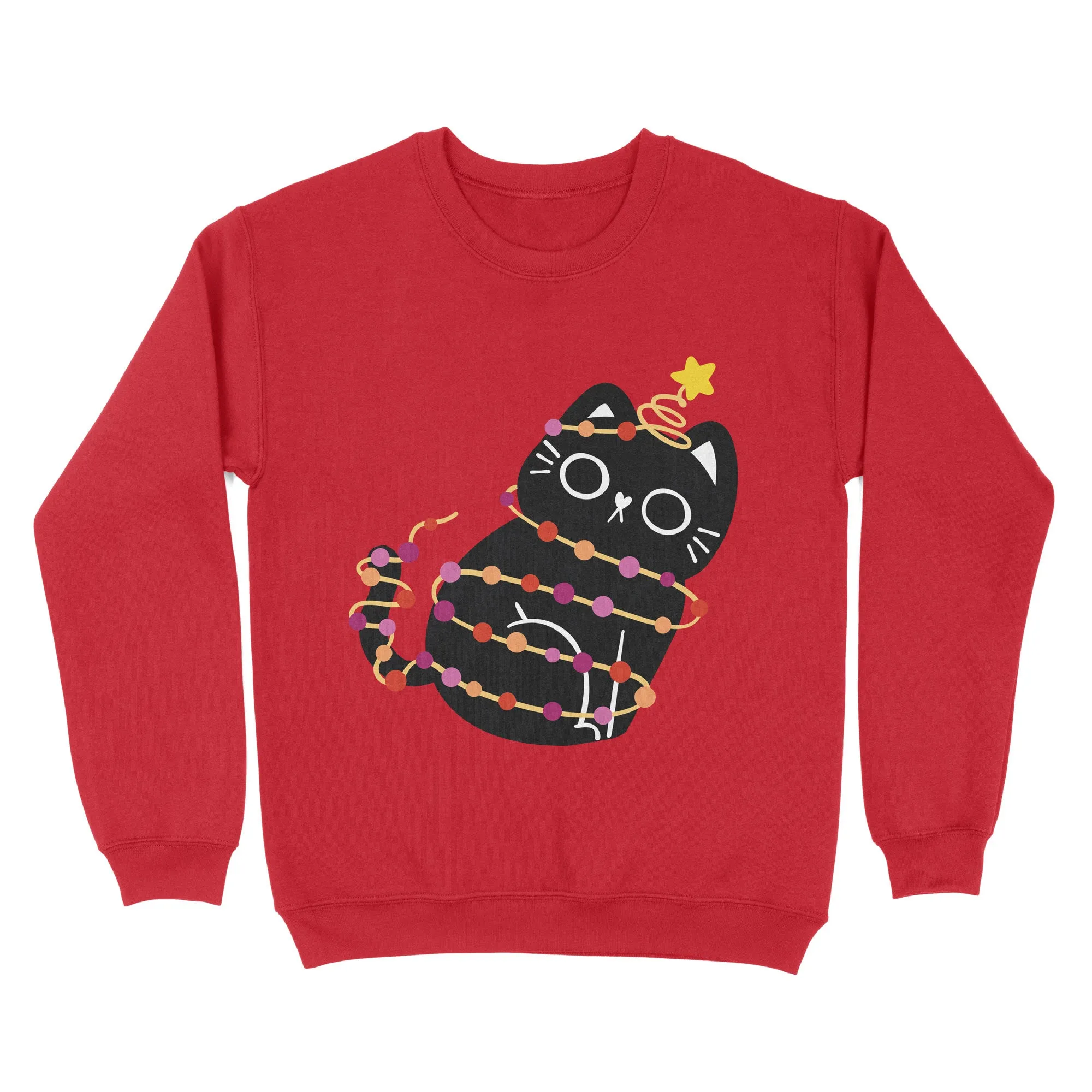 Lesbian Cat Christmas Jumper