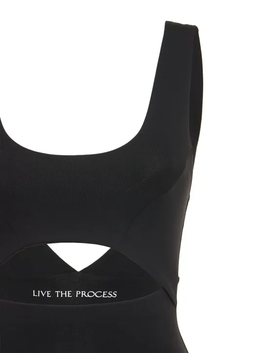 Live The Process   Cutout bodysuit 