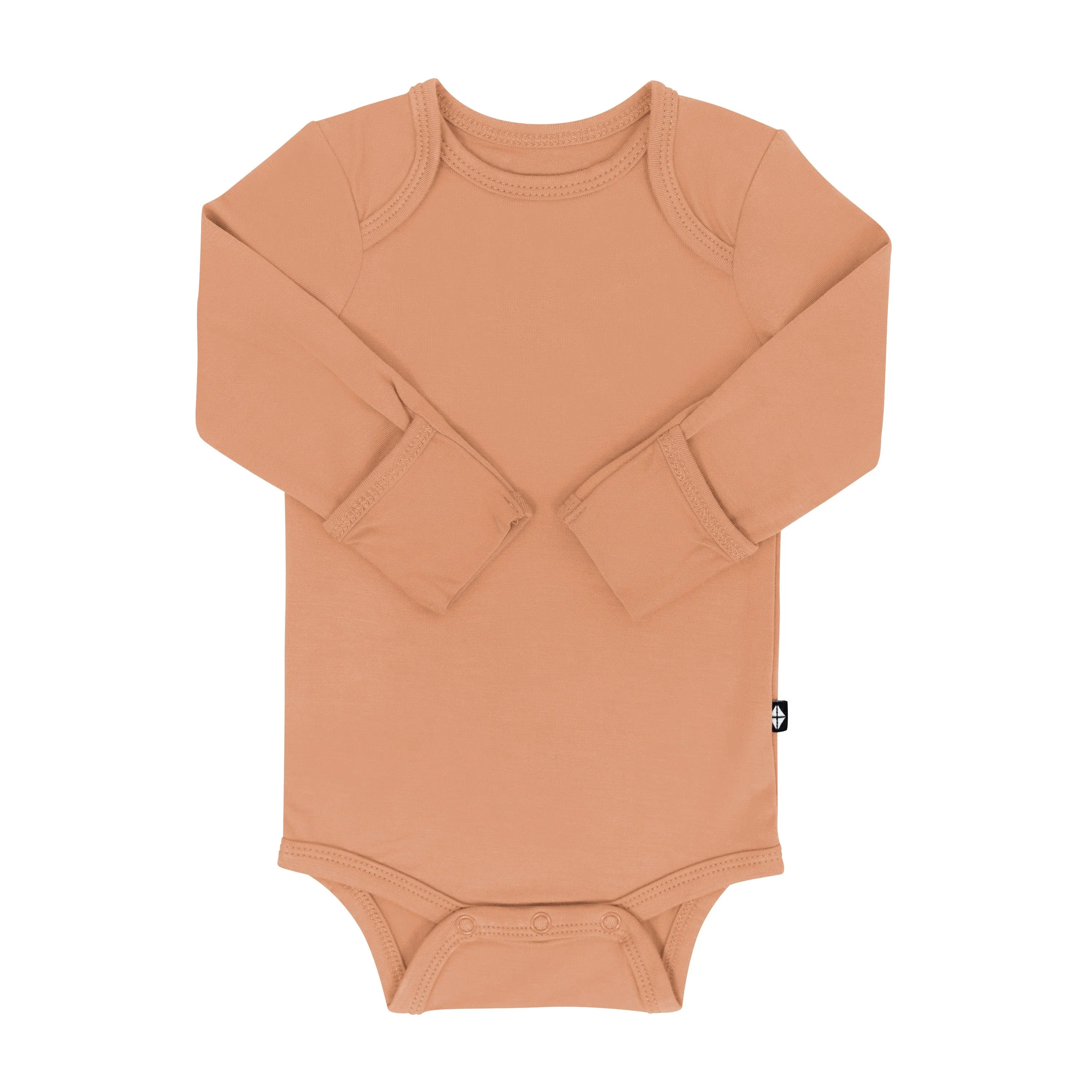 Long Sleeve Bodysuit in Apricot