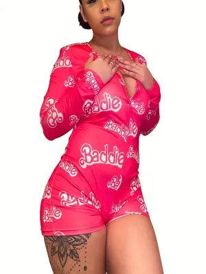Lounge  One Piece Romper, Women's Sleepwear