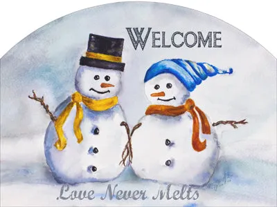 Love Never Melts Plaque-Small