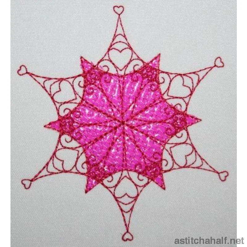 Lovely Snowflakes with Mylar Combo