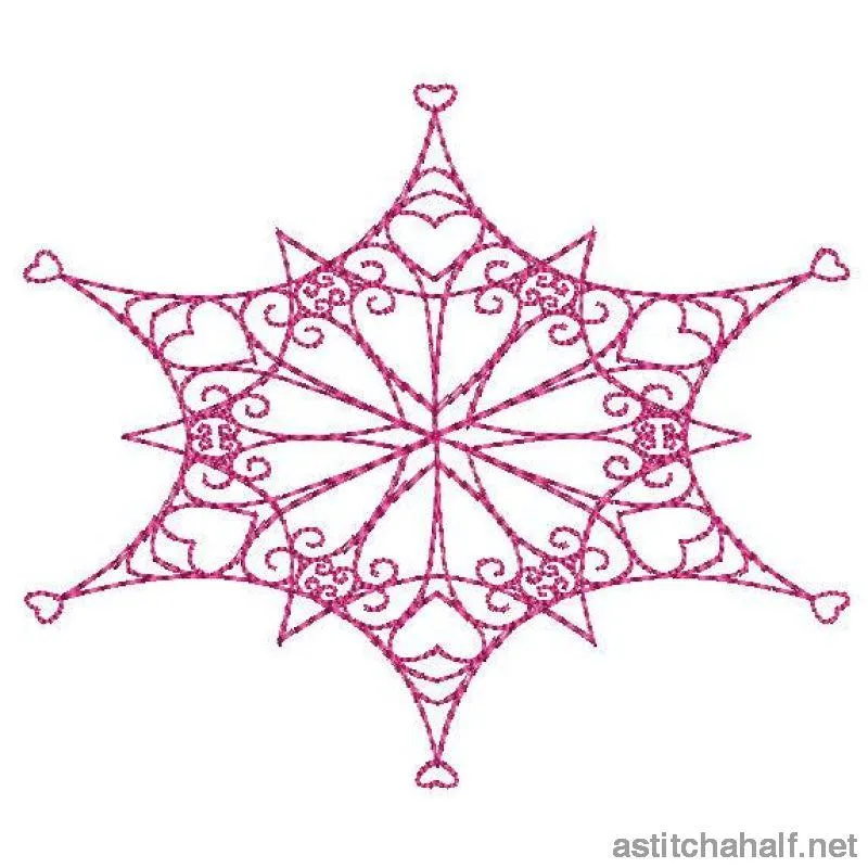 Lovely Snowflakes with Mylar Combo