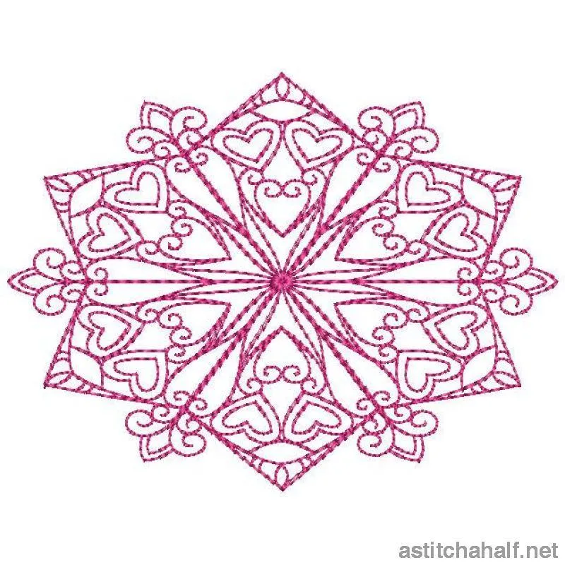 Lovely Snowflakes with Mylar Combo