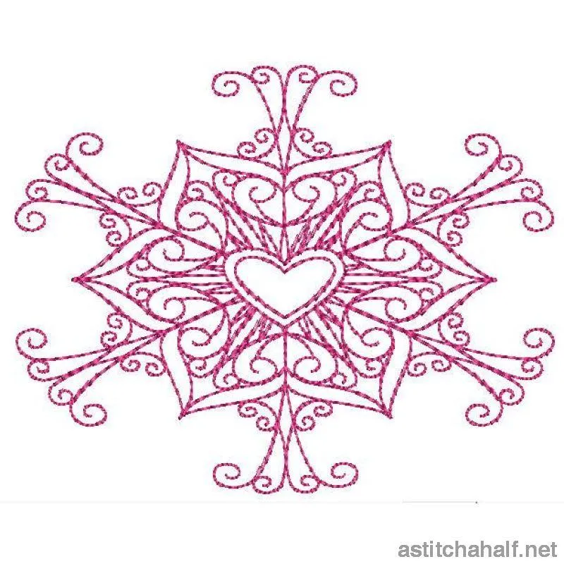 Lovely Snowflakes with Mylar Combo