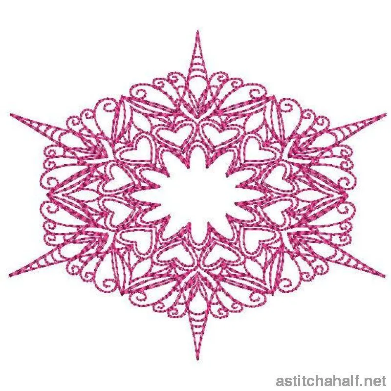 Lovely Snowflakes with Mylar Combo