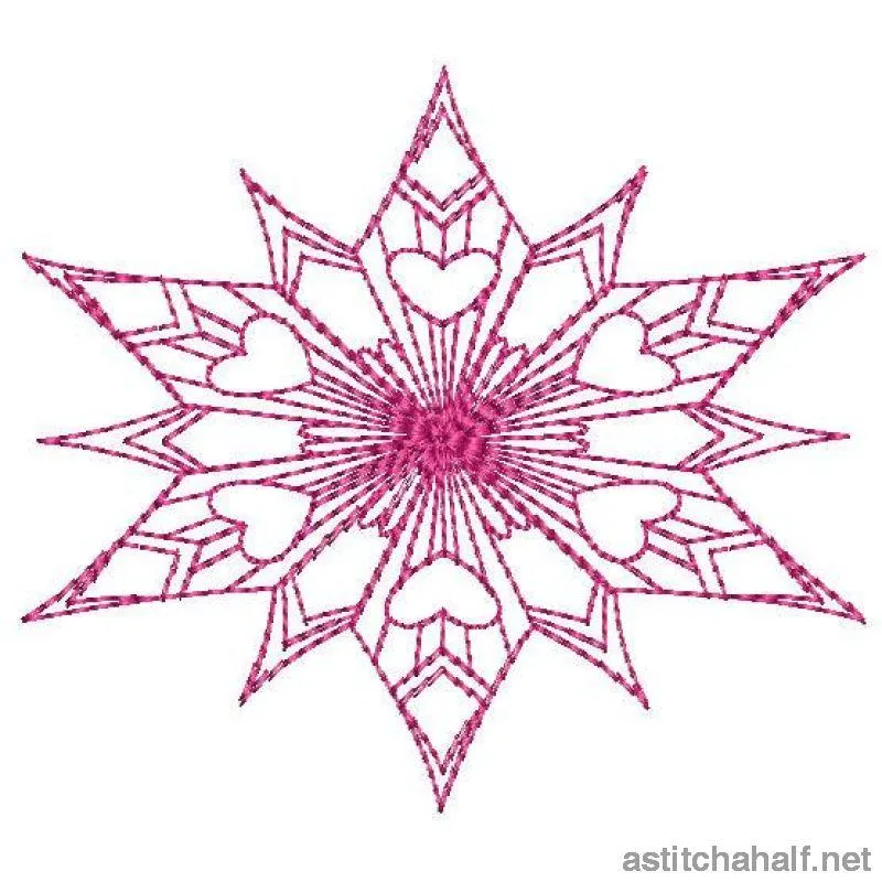 Lovely Snowflakes with Mylar Combo