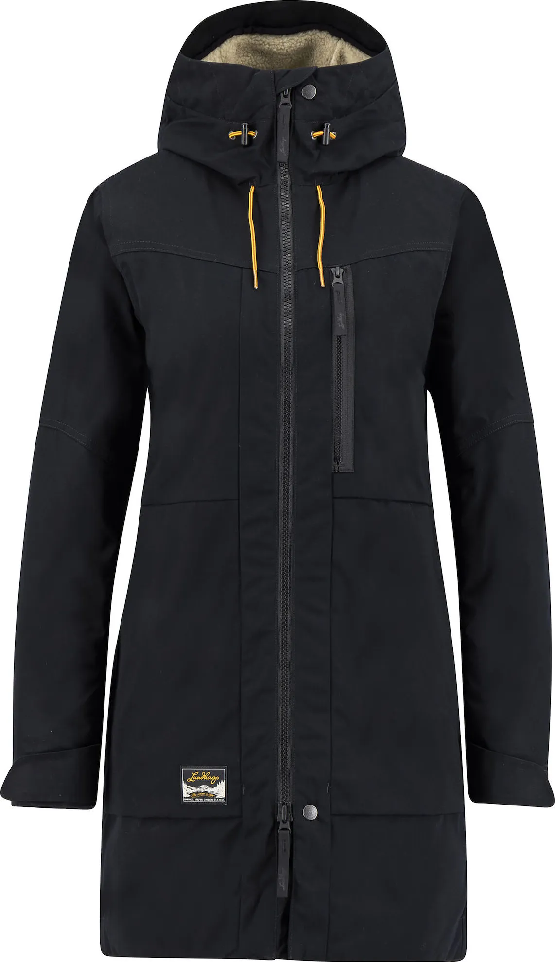 Lundhags Women&#x27;s Knak Pile Parka Black | Buy Lundhags Women&#x27;s Knak Pile Parka Black here | Outnorth