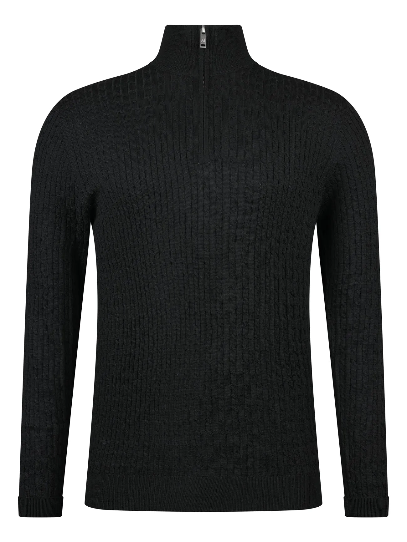 Matinique Cabel Knit Black